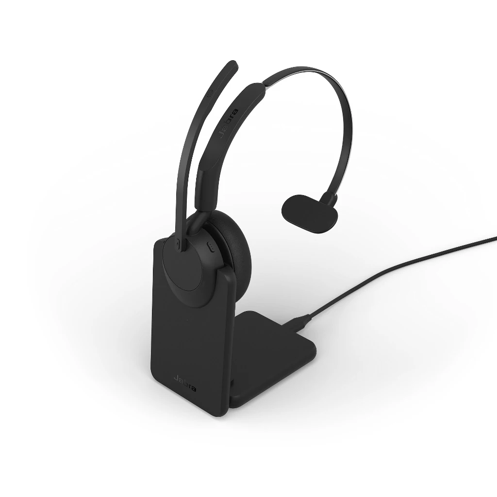 Jabra Evolve3 45 – Mono – UC – USB-A – inkl. laddningsställ
