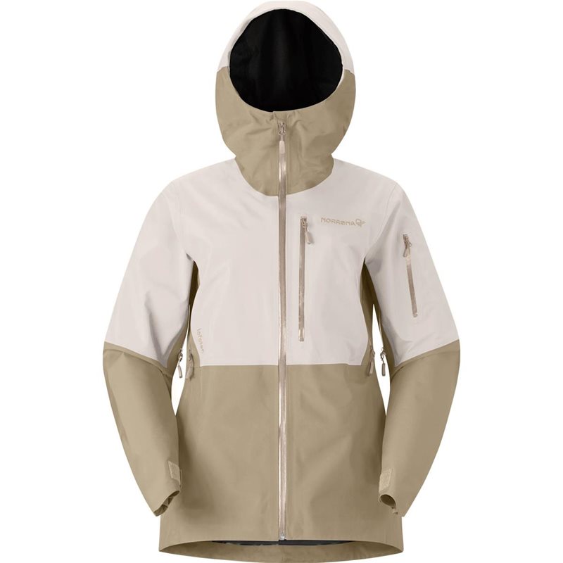 Norrøna lofoten Gore-Tex Jacket W'S Oatmeal - XS