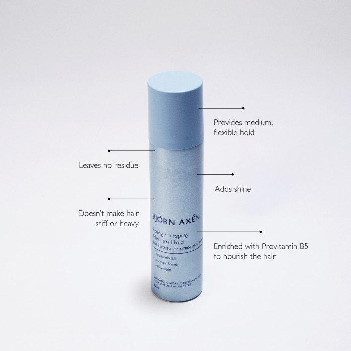 Björn Axén Fixing Hairspray Travel Size 80 ml, bild 4
