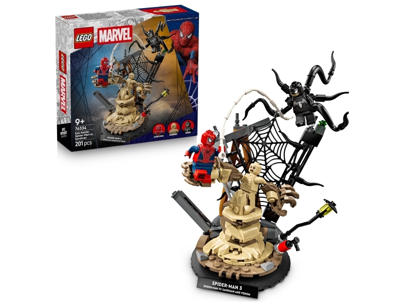 LEGO Super Heroes Marvel Episk strid: Spider-Man mot Sandman 76334, bild 4