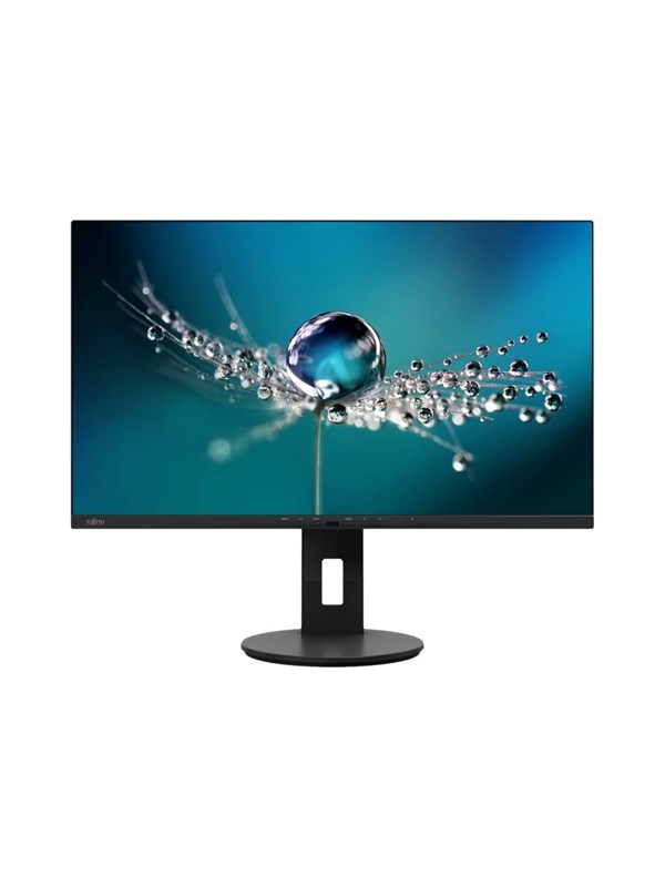 Fujitsu B2711 TS QHD - LED-skärm - 27 - 2560 x 1440 QHD - IPS - 350 cd/m² - 1000:1 - 5 ms - HDMI, DVI, DisplayPort - högtalare - svart satäng, bild 2