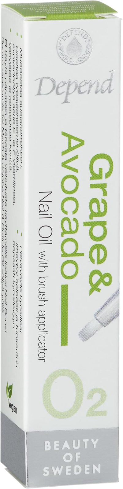 Depend Grape & Avocado Nail Oil (Tube) 5 ml, bild 2