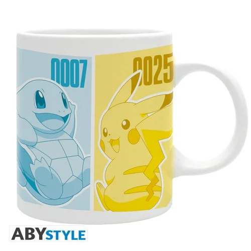 POKEMON Mug - Pikachu & Kanto Starters - 320 ml