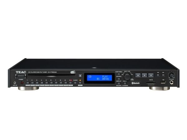 Teac CD-P750DAB CD-spelare och FM/DAB+-tuner (svart)