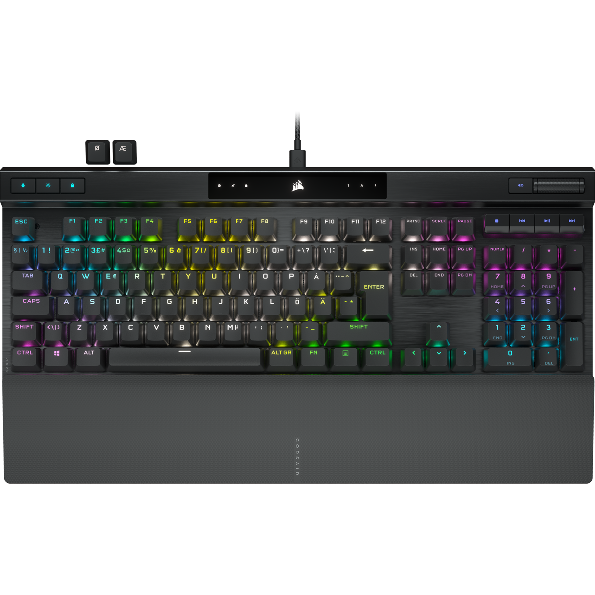 Corsair K70 RGB Pro Gamingtangentbord (svart), bild 3