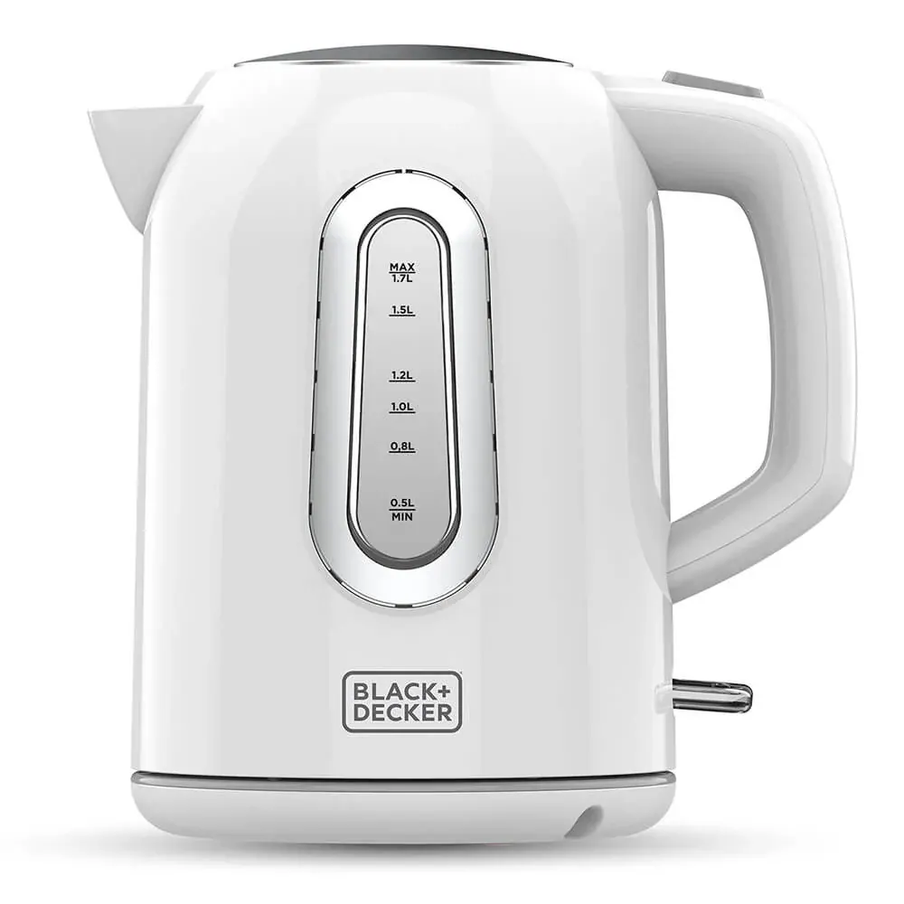 Black+Decker Vattenkokare 1,7L 2200 W - Vit