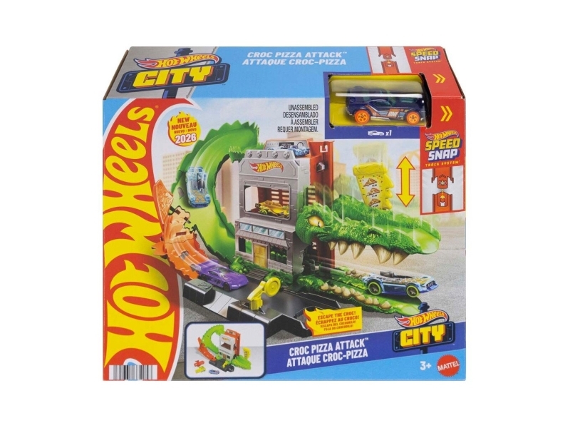 Hot Wheels City Croc Pizza Attack