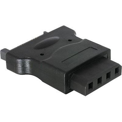 Deltaco Strömadapter 15-pin SATA hane till 4-pin Molex hona