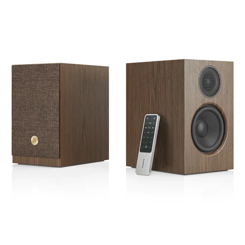 Audio Pro A28 W Multiroom aktiva högtalare, par, valnöt