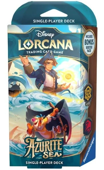 Disney Lorcana TCG: Azurite Sea Starter Deck Amber & Ruby, bild 2