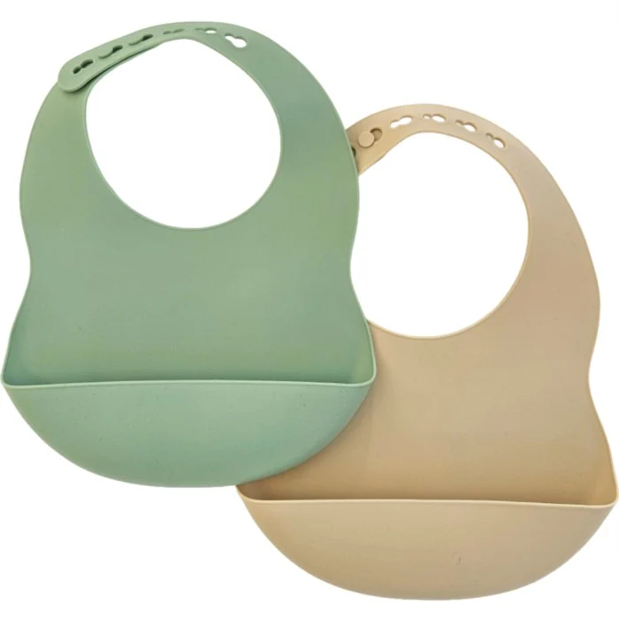 Summerville Haklapp silikon 2-pack Grön/Sand