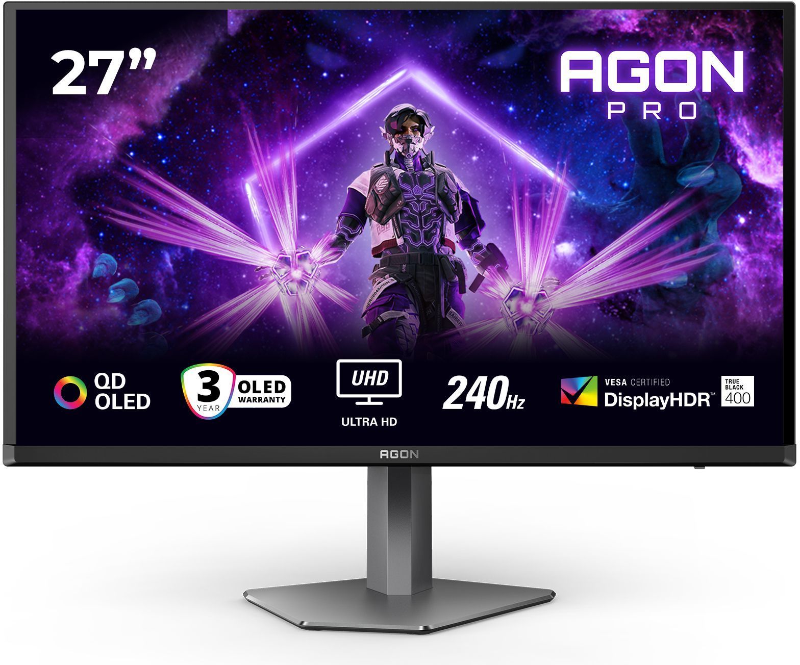 AOC Agon Pro AG276UZD 27" - 3840x2160 OLED 240Hz, bild 4