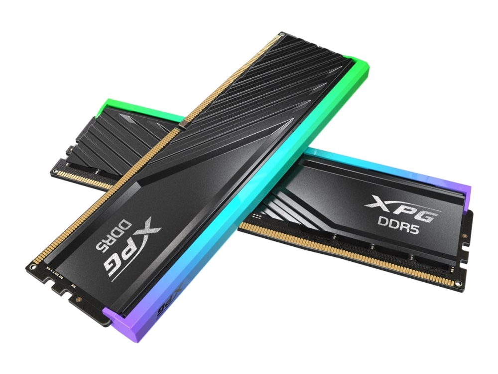 XPG Lancer Blade RGB AX5U5600C468G-DTLABRBK RAM 16 GB DDR5-5600 2 x 8 GB, svart