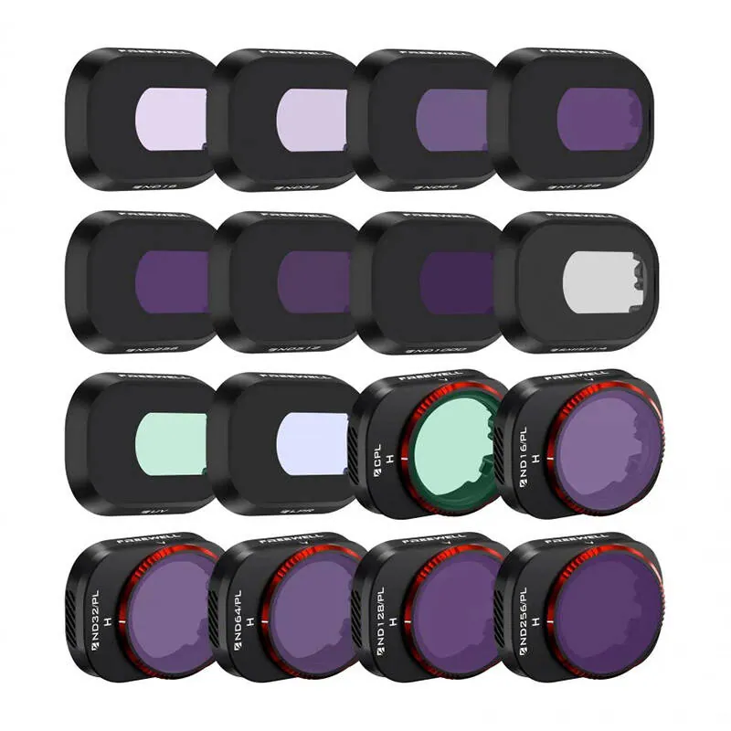 Freewell FW-MN4-MEGA filterset, 16 filter för DJI Mini 4 Pro, Mega Pack