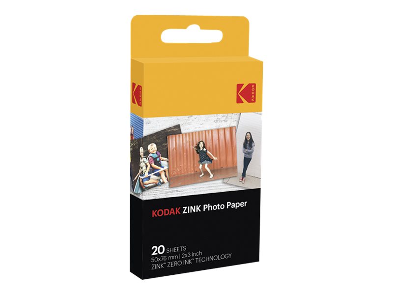 Kodak Zink fotopapper 2 x 3" 20-pack