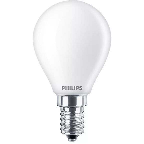 Philips LED kronljus E14, 470 lm