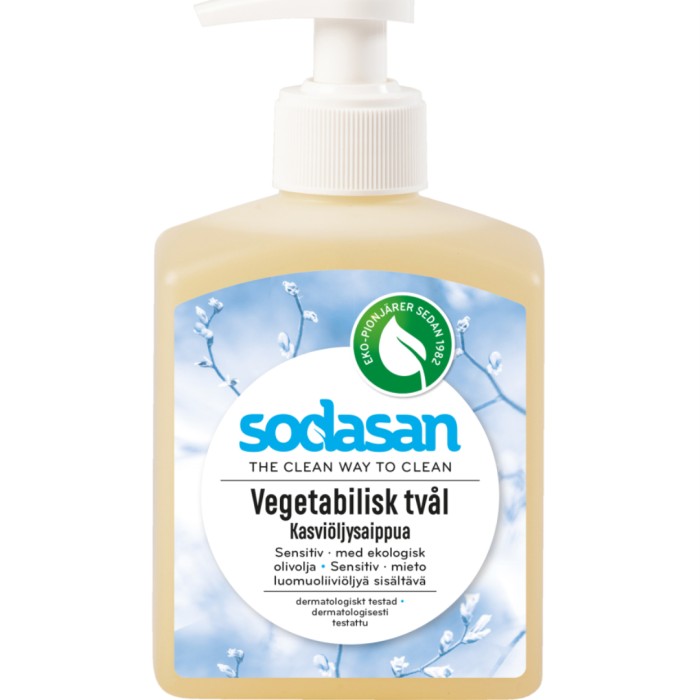 Sodasan Vegetabilisk Tvål Sensitive 300 ml, bild 2