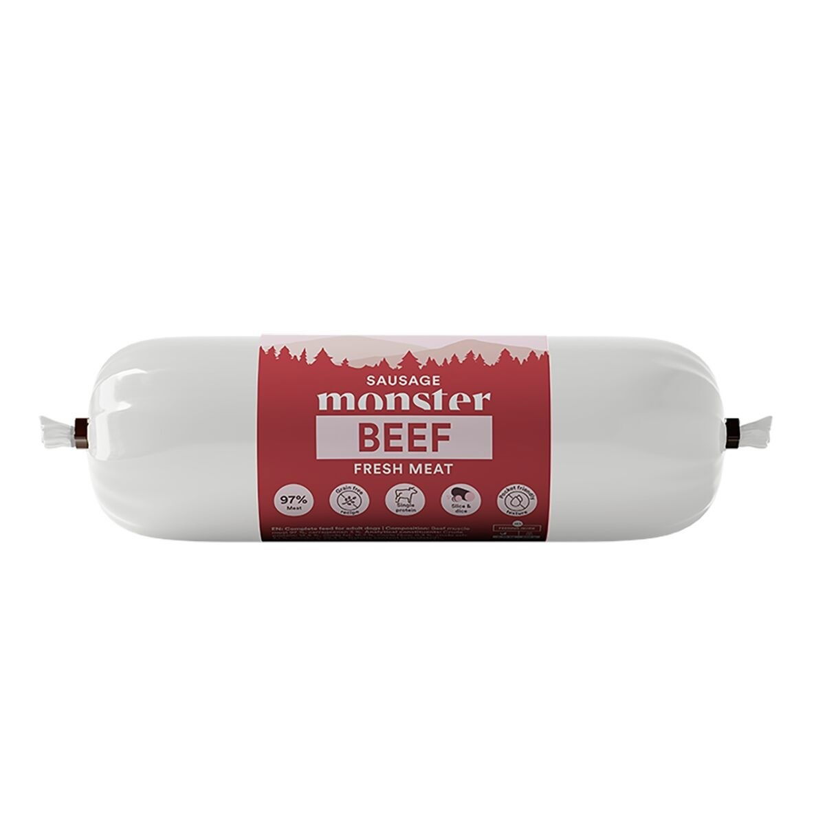 Monster Dog Sausage Beef 200g