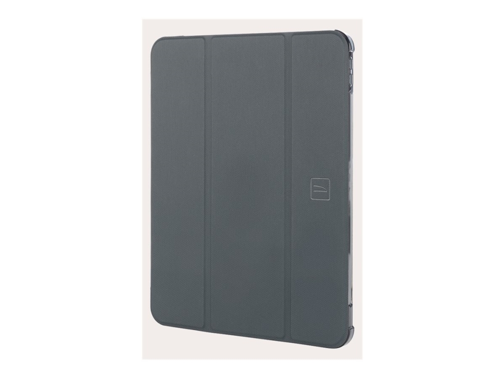 Tucano Satin - Vikbart fodral för surfplatta - termoplastisk polyuretan (TPU), polykarbonat - blå/svart - för Apple 11-inch iPad Air (M2, M3)