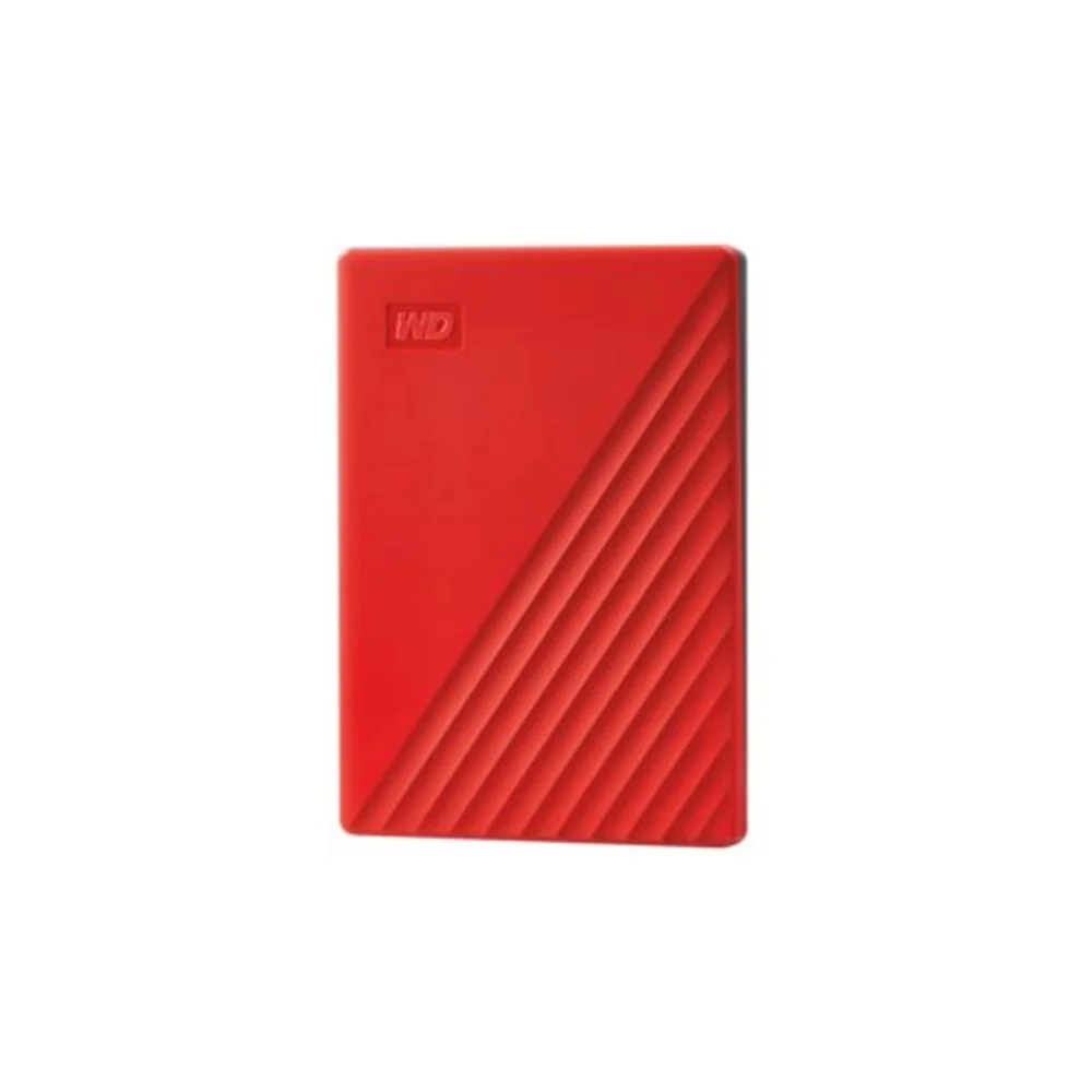 Western Digital My Passport extern hårddisk 2 TB, röd