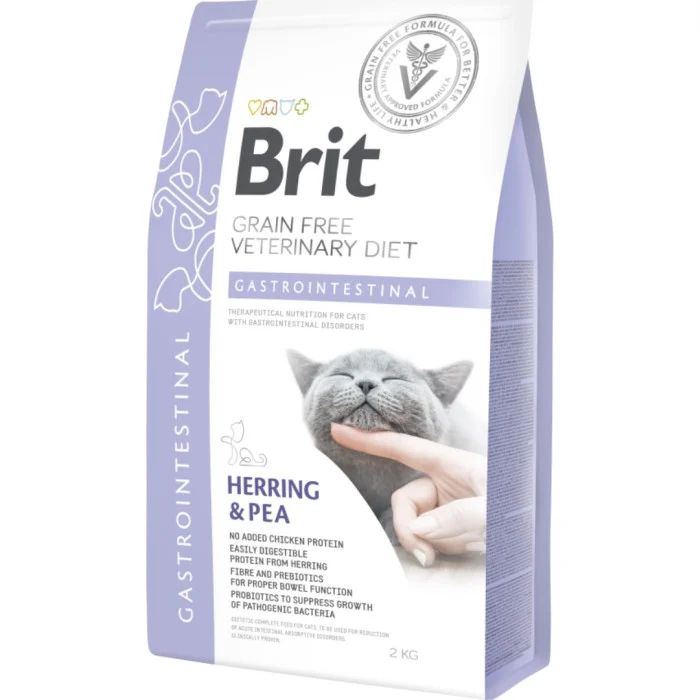 Brit GF Vet Diets Cat Gastrointestinal 2 kg