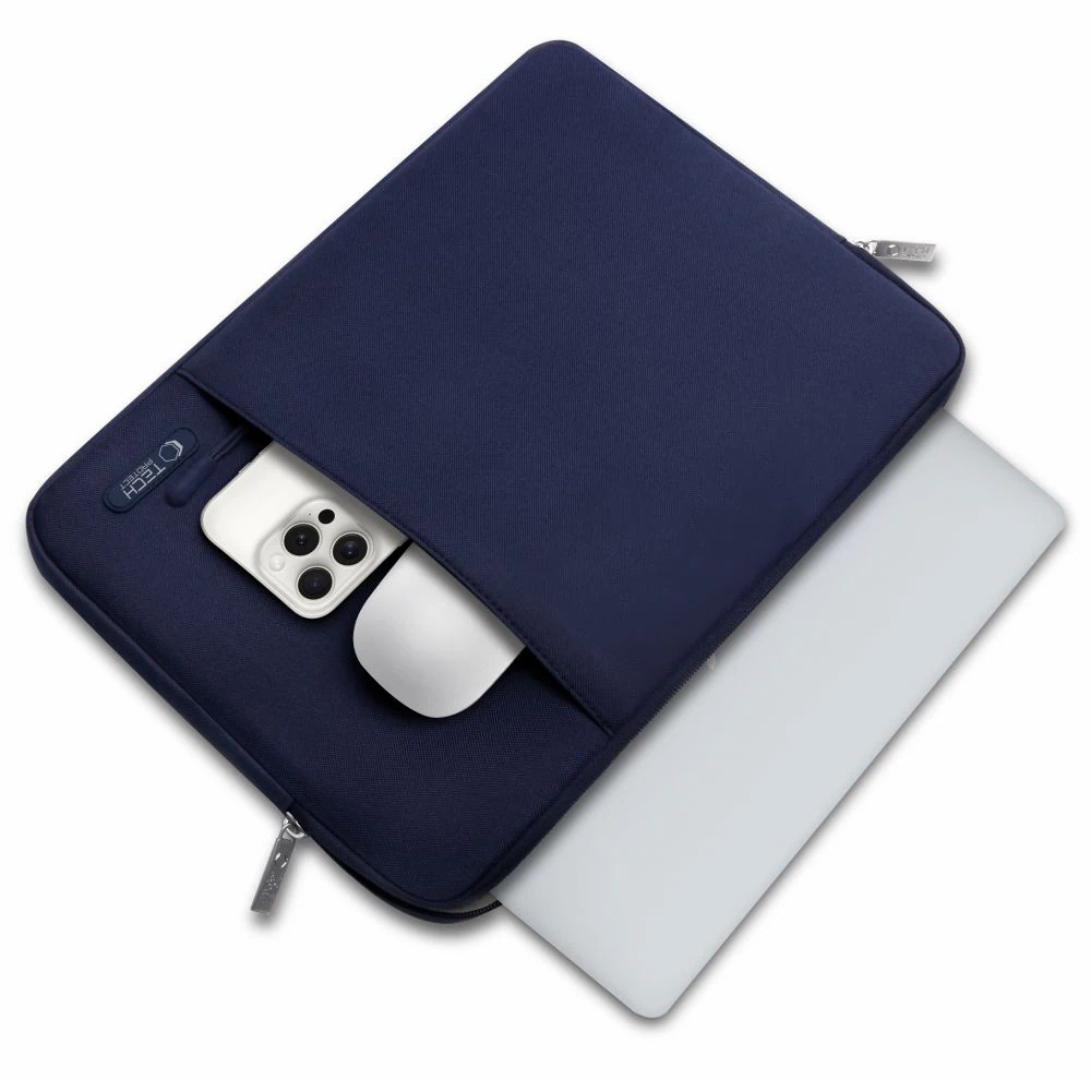 Tech-Protect Sleevy Laptopfodral 13–14 Tum – Mörkblå, bild 3