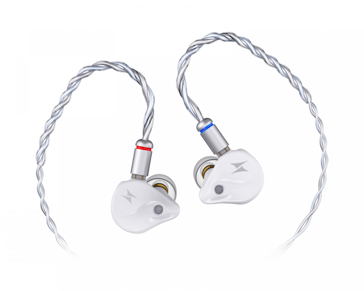 ATK Horizon IEM 3.5 mm Hörlurar med Mikrofon - Vit