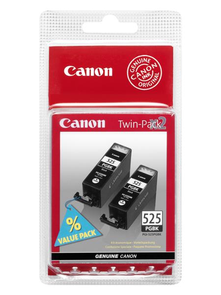 Canon PGI-525PGBK, Svart, Twin Pack, 2x323 sidor, bild 3