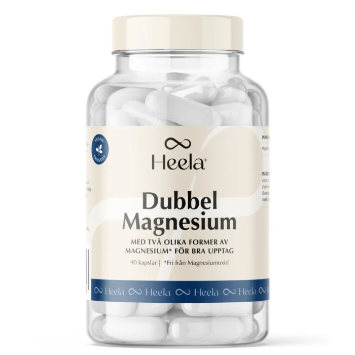 Heela Dubbel magnesium 90 st