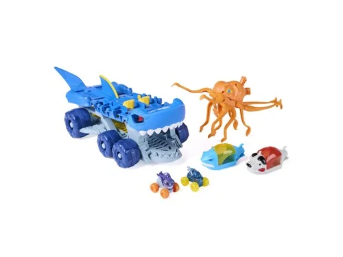 Monster Jam - Mini Jams Megalodon Carrier (6076010), bild 2