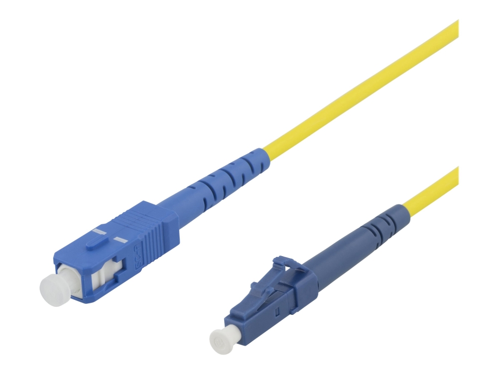 Deltaco Fiberkablage - LC-SC - OS1/2 - Singlemode -1m, bild 2