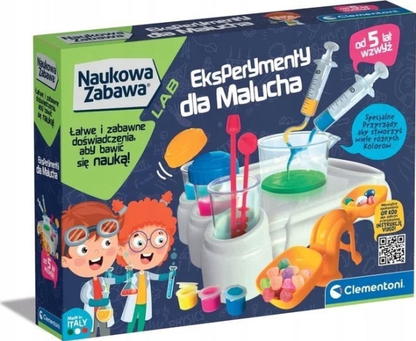 Clementoni vetenskapligt set: experiment för små barn