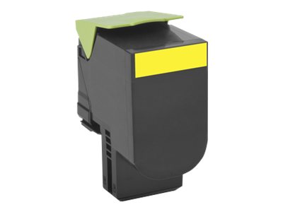 Lexmark 802SY - Gul - original - tonerkassett LCCP, LRP - för Lexmark CX310dn, CX310n, CX410de, CX410dte, CX410e, CX510de, CX510dhe, CX510dthe