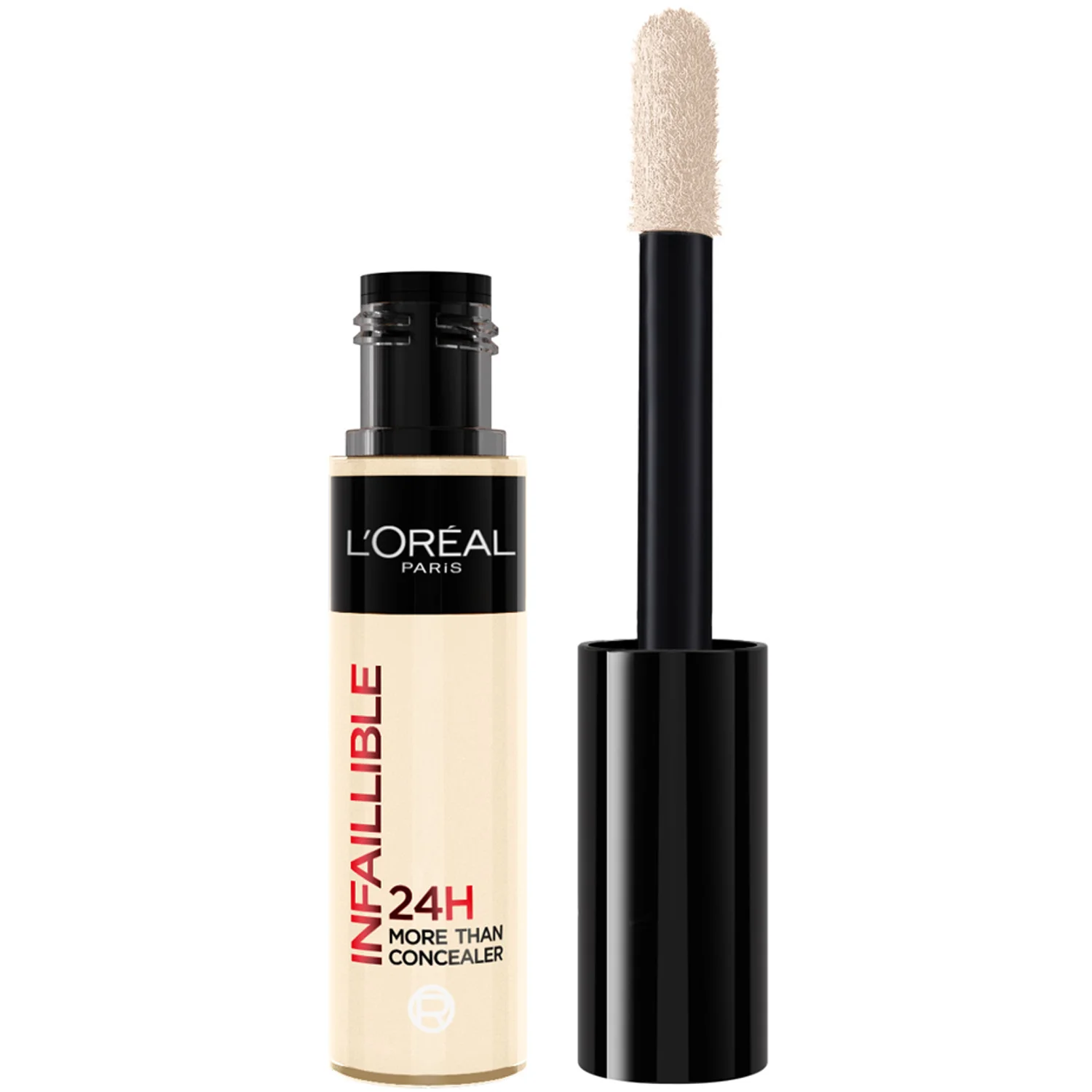 L'Oréal Paris Infaillible More Than Concealer, Full Cover, Cream Concealer, 326, Vanilla, 11 ml
