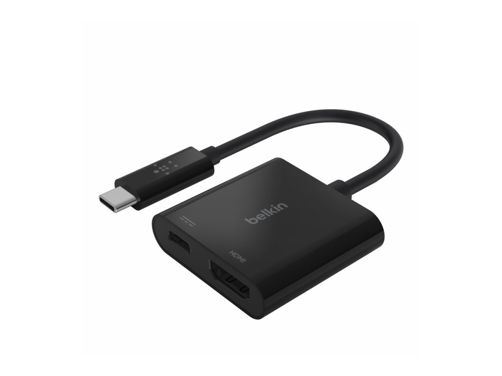 Belkin Usb C To Hdmi + Charge Adapter Usb C Hane till Hdmi, Usb C (endast ström), bild 2