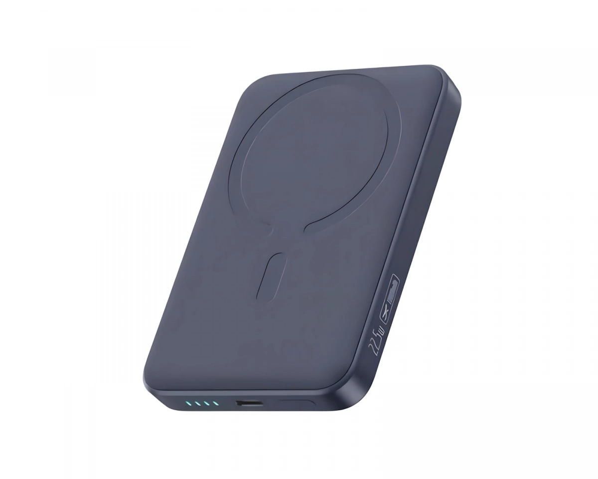 Baseus EnerFill FM11 Ultra-Mini Magnetisk Powerbank 10000mAh 22.5W - Grå