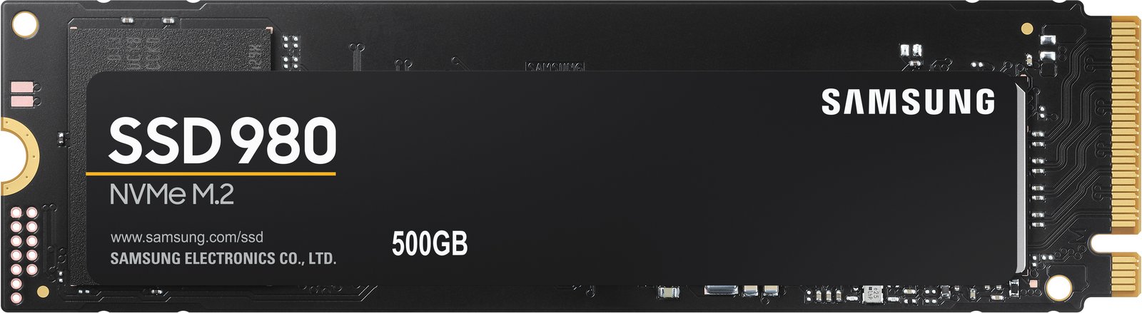 500 GB Samsung 980 NVMe PCIe 3.0 SSD, MLC, M.2, bild 2