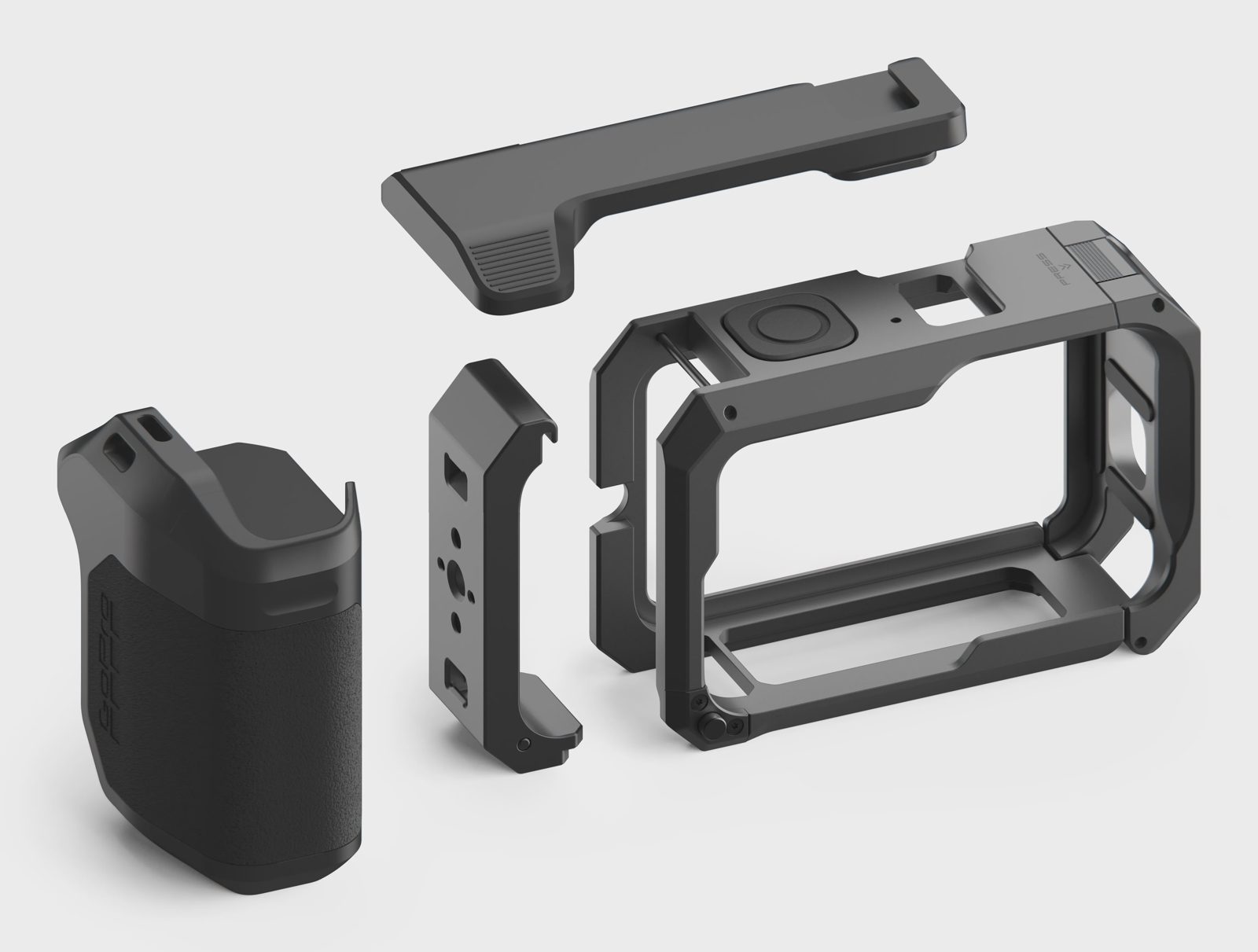 GoPro MISSION 1 Series sikta-och-tryck-grepp, svart, bild 4