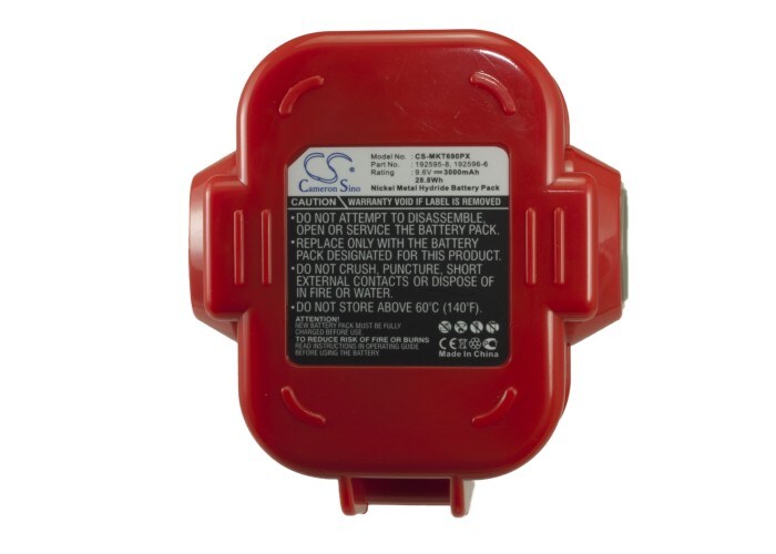 Batteri till Elverktyg för Makita 6207D, 6207DWDE, 6222D m.fl., bild 5