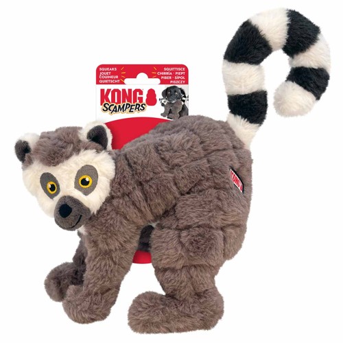 Kong - KONG SCAMPERS LEMURM - 23 cm x 25.5 cm x 12 cm