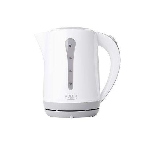 Adler AD 1244, 2,5 l, 2200 W, Vit, Plast, Vattennivå indikator