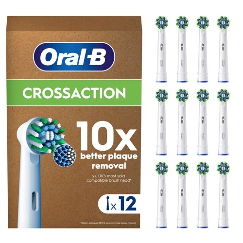 Oral-B Borsthuvuden Cross Action 12 pcs Letterbox, bild 3
