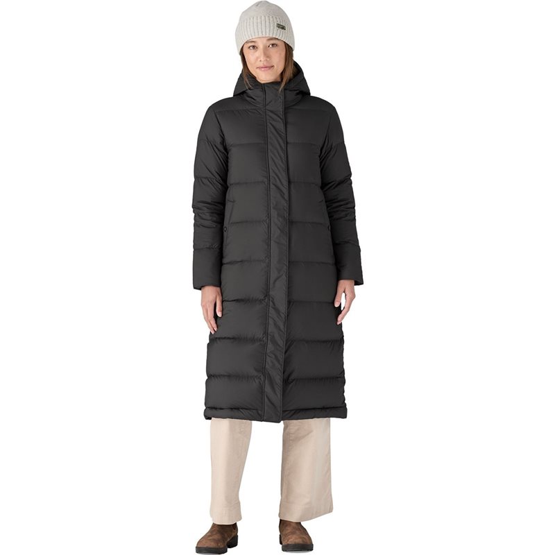 Patagonia W's Silent Down Long Parka Black - XS