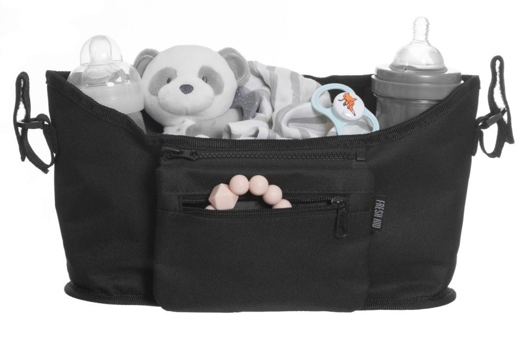 Fresh Kid Organizer Enkel för vagn Svart