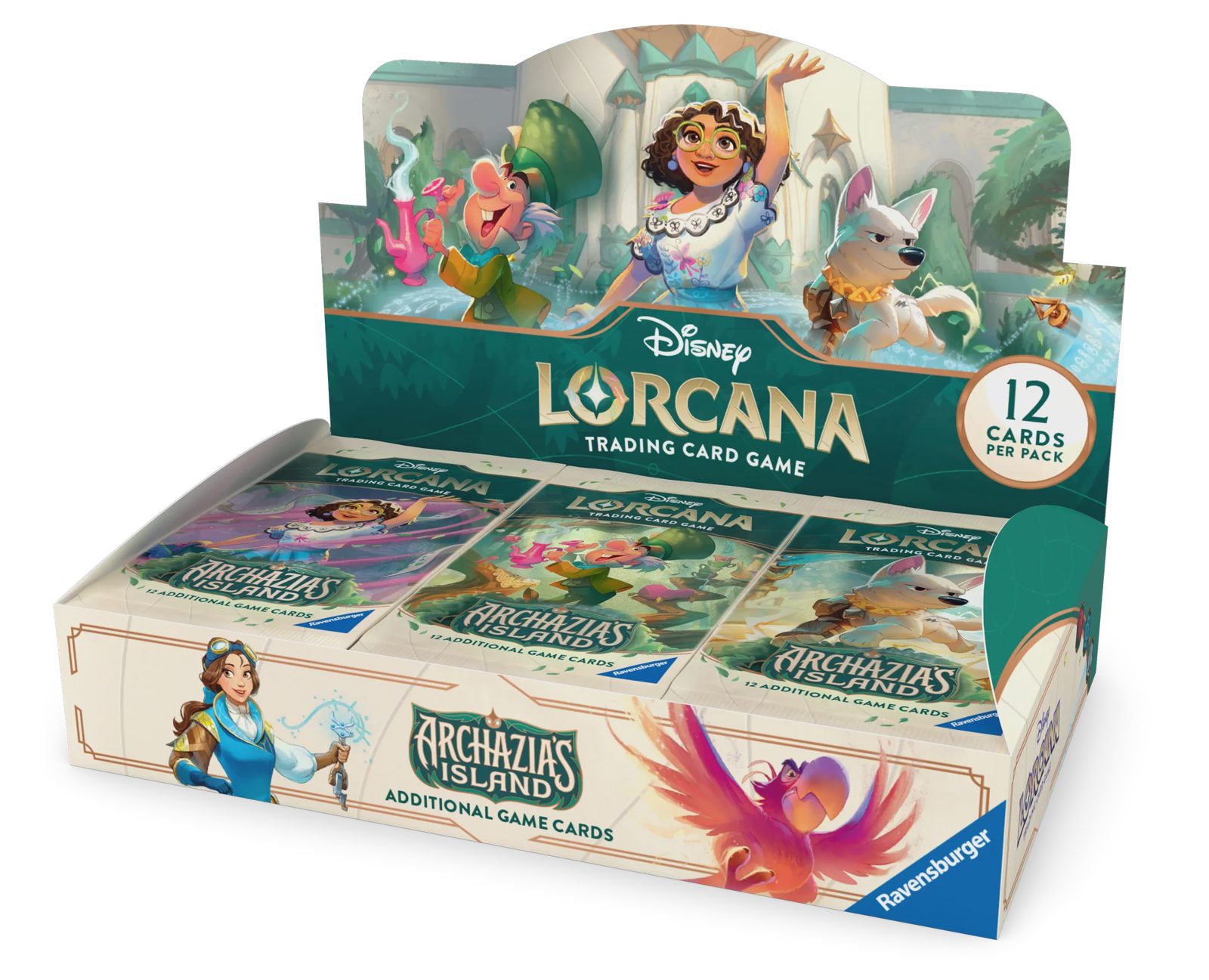 Disney Lorcana TCG: Archazias Island Booster Box Display