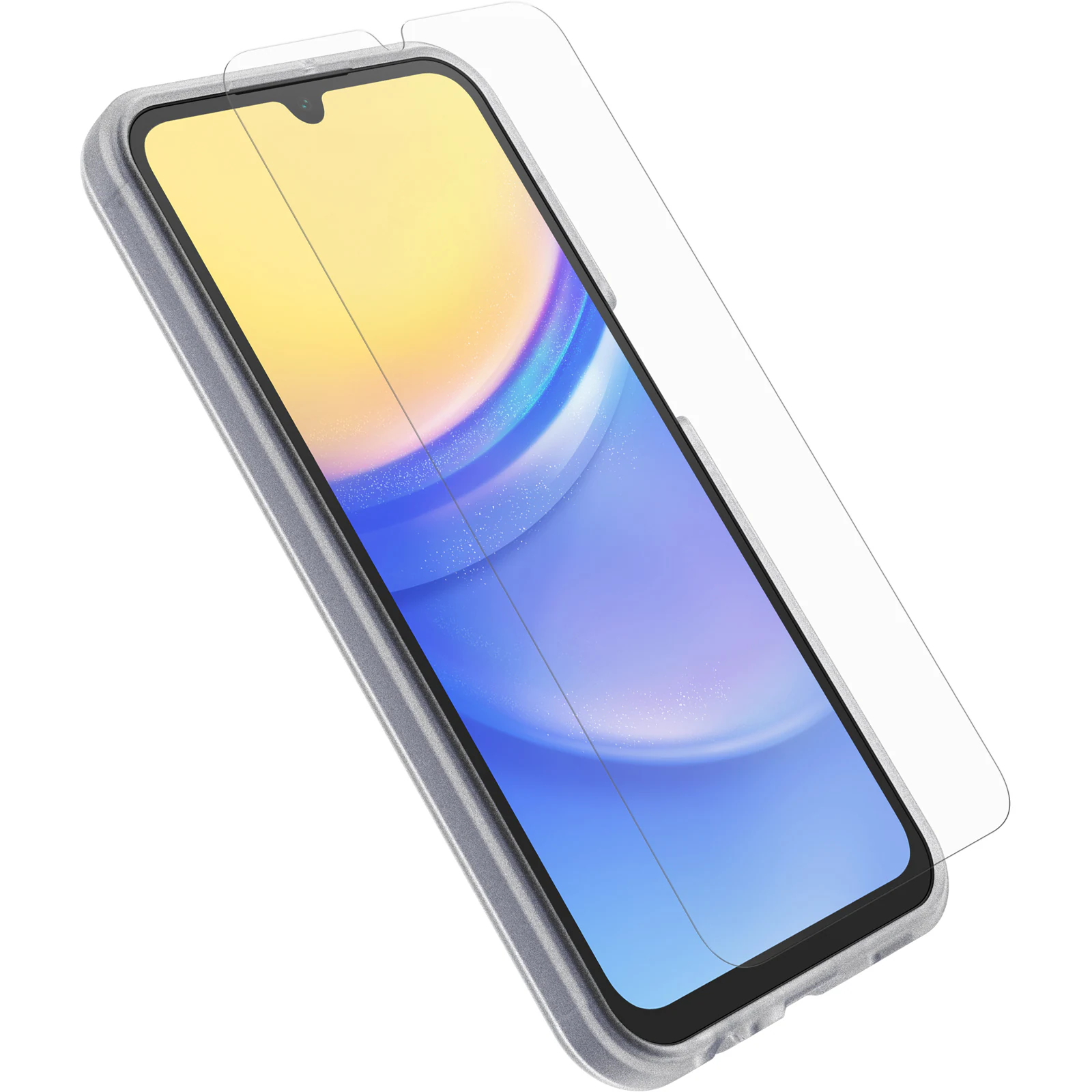 OtterBox React skal + skärmskydd i glas för Samsung Galaxy A15/A15 5G (transparent), bild 3