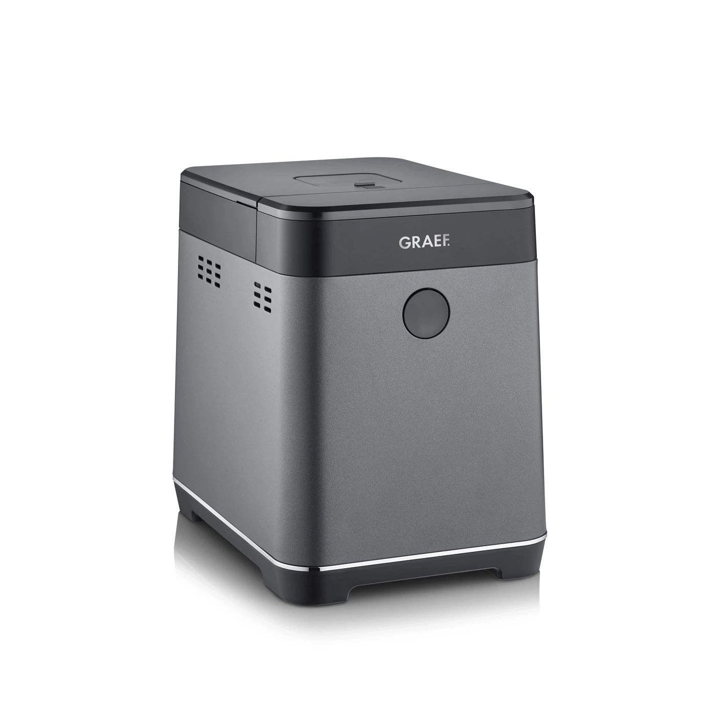 Graef BA806, 750 g, Timer, Kontroll av färg på skorpan, Hålla sig varm funktion, 520 W, Svart, Grå