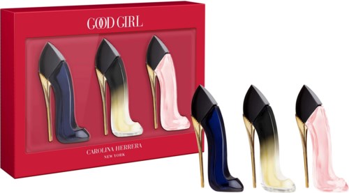 Carolina Herrera Set Good Girl EdP 7 ml + Blush EdP 7 ml + Jasmine Absolute EdP 7 ml