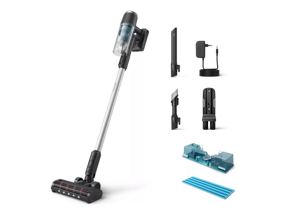 Philips Aqua 3000 XC3133/01 skaftdammsugare 2-i-1 sladdlös 25,2 V Aqua Mist