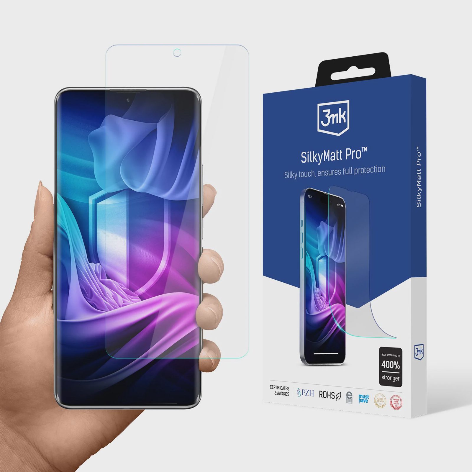 Matt skyddsfilm 3mk Silky Matt Pro för Xiaomi Redmi Note 14 Pro
